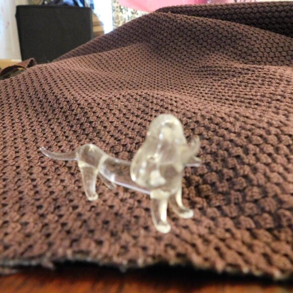 Glass Blown Dachshund dog - Picture 2 of 5